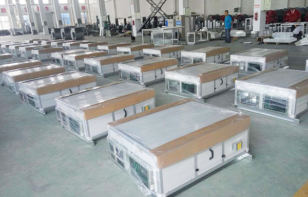 新風(fēng)機生產(chǎn)現場(chǎng)